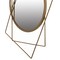 Uniquewise Decorative Metal Wall Mounted Modern Mirror - Perfect for Living Room, Bedroom, Bathroom Vanity, Entryway, or Hallway, Adding Elegance and Charm to Your Space